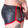 Sparta's Harness Short Man Noir-Rouge